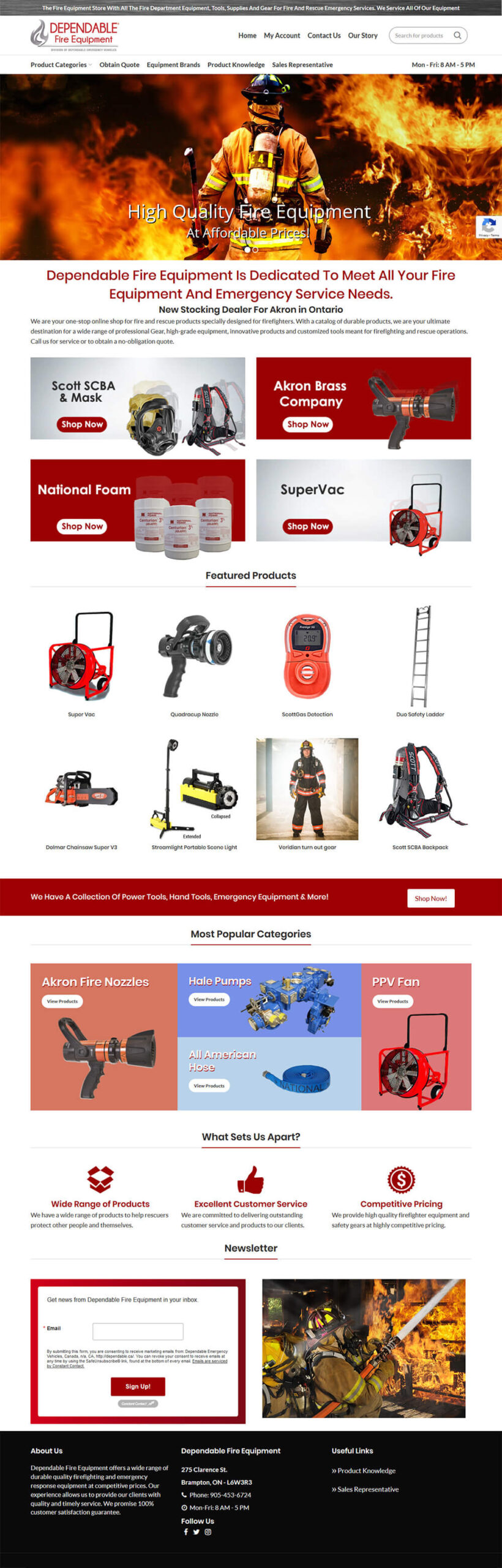 eCommerce Website Design Milton